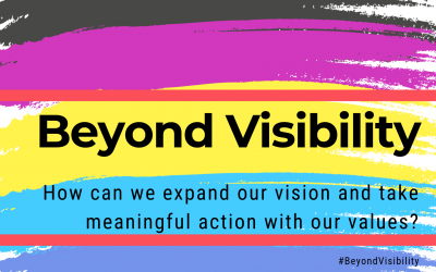 #BeyondVisibility — in Pride & Beyond, a challenge to expand vision & action
